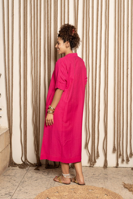 Summer Breeze Linen Dress