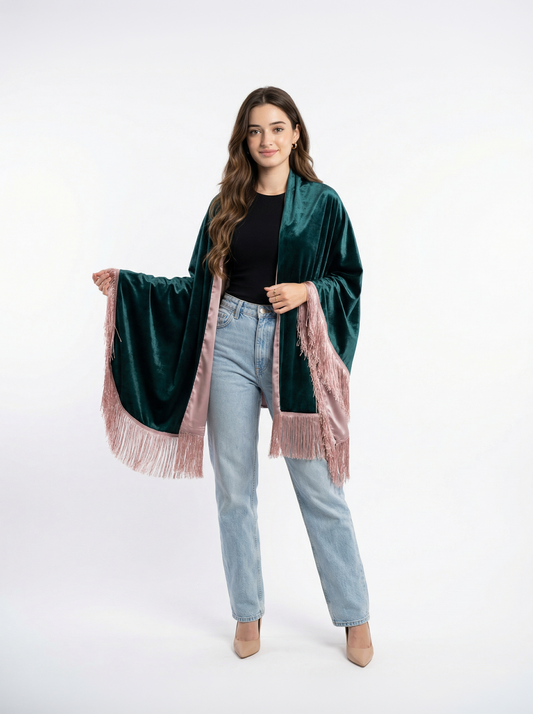 Evergreen Grace cape