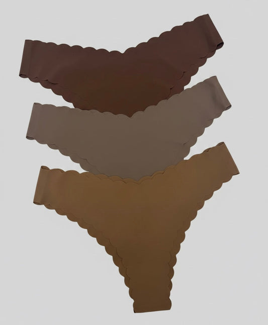 3pcs Soft Triangle Panties