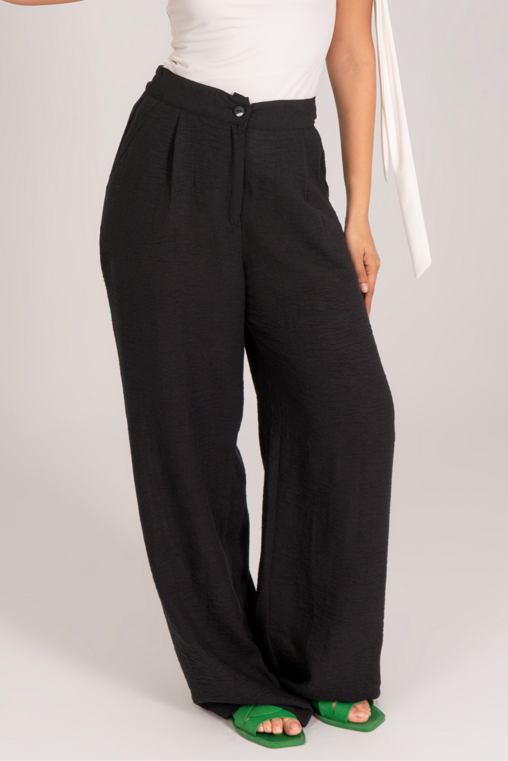 Linen Wide leg pants