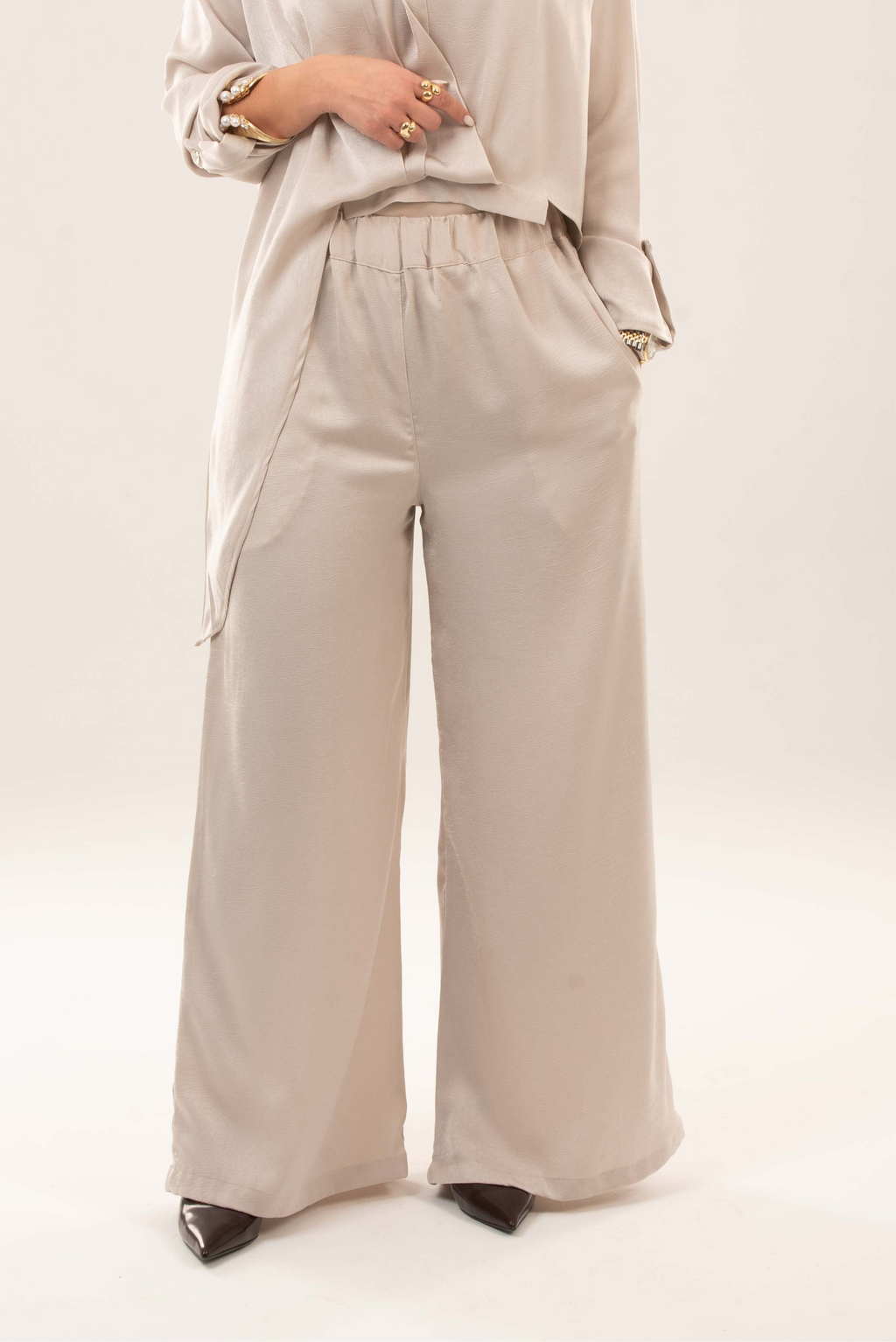 The effortless wide leg pants