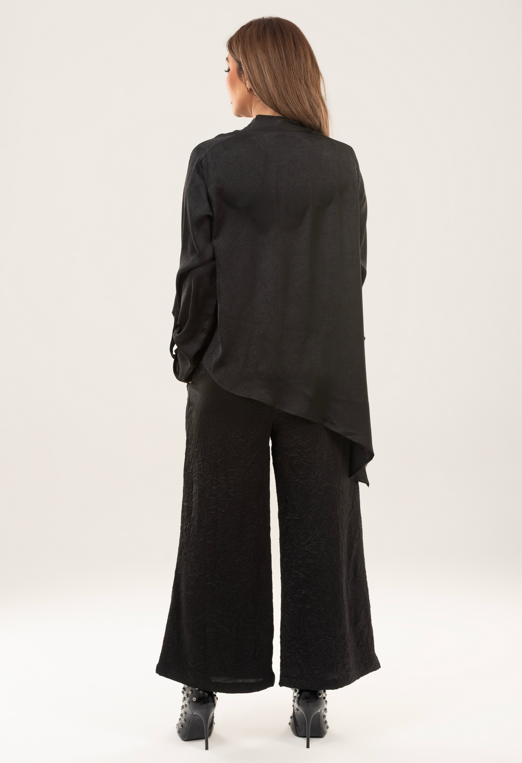 Satin asymmetrical Set