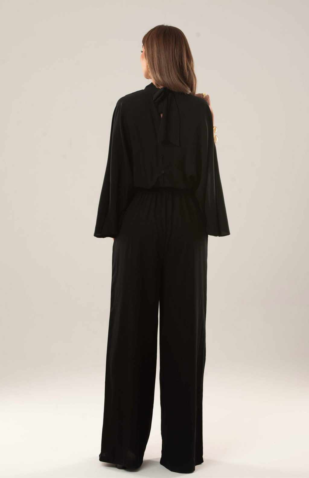 Wide Leg Open Sleeves Jumpsuits - Amaze