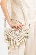 Macrame Cross bag - Boho Yarn