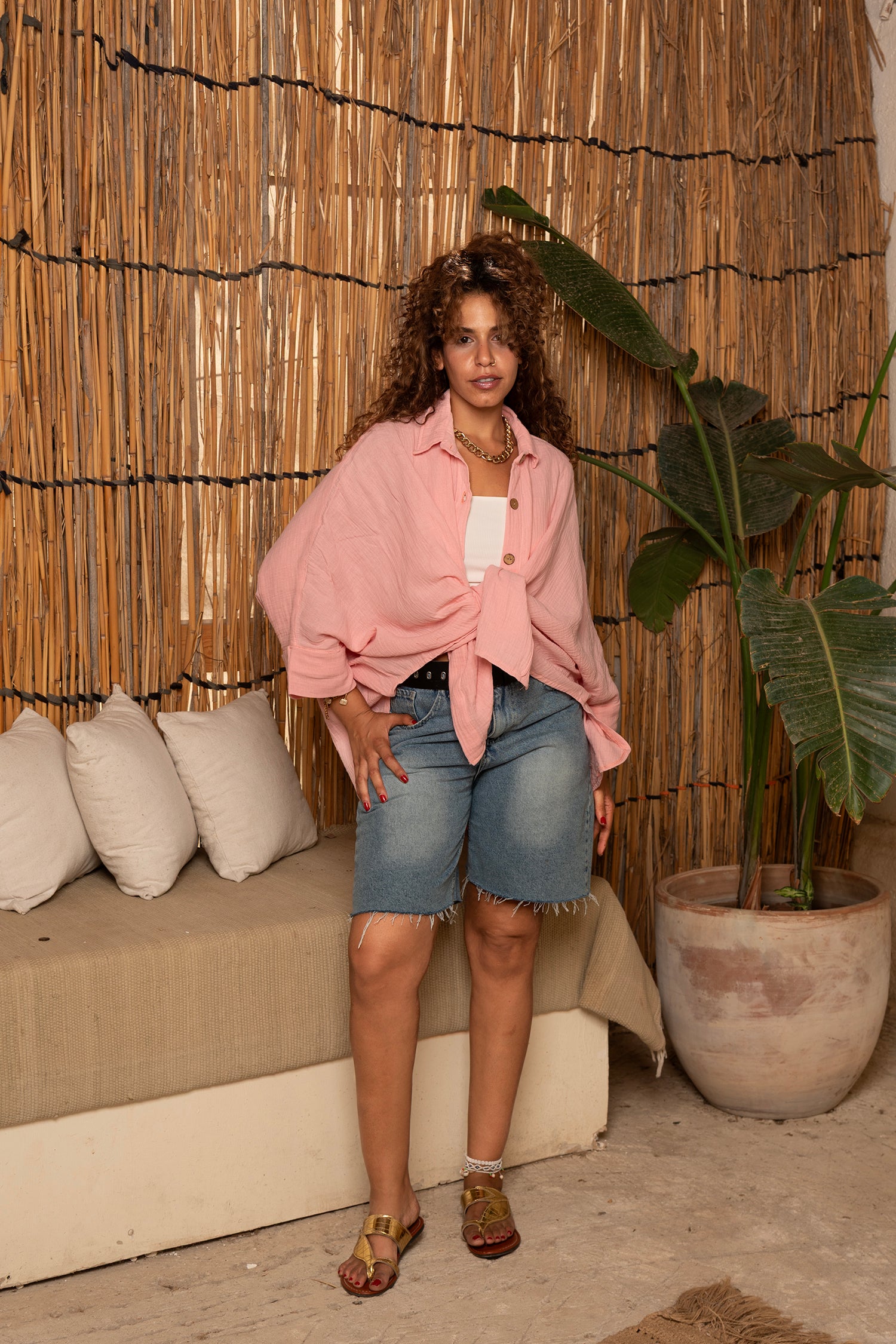 Linen Oversized Shirt