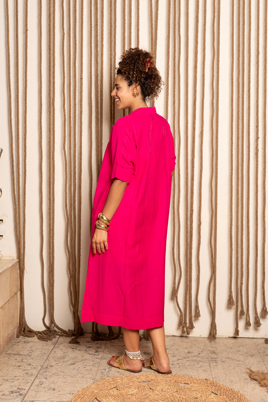 Summer Breeze Linen Dress