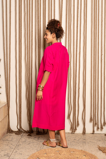 Summer Breeze Linen Dress