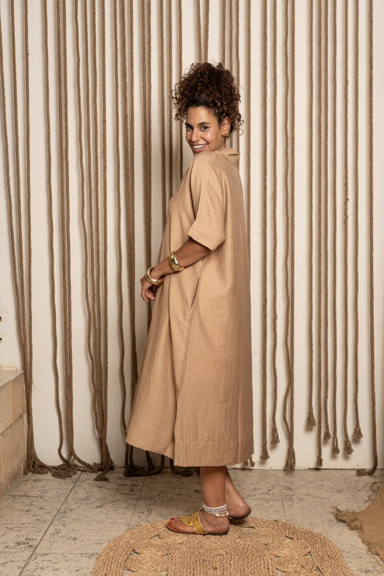 Summer Breeze Linen Dress