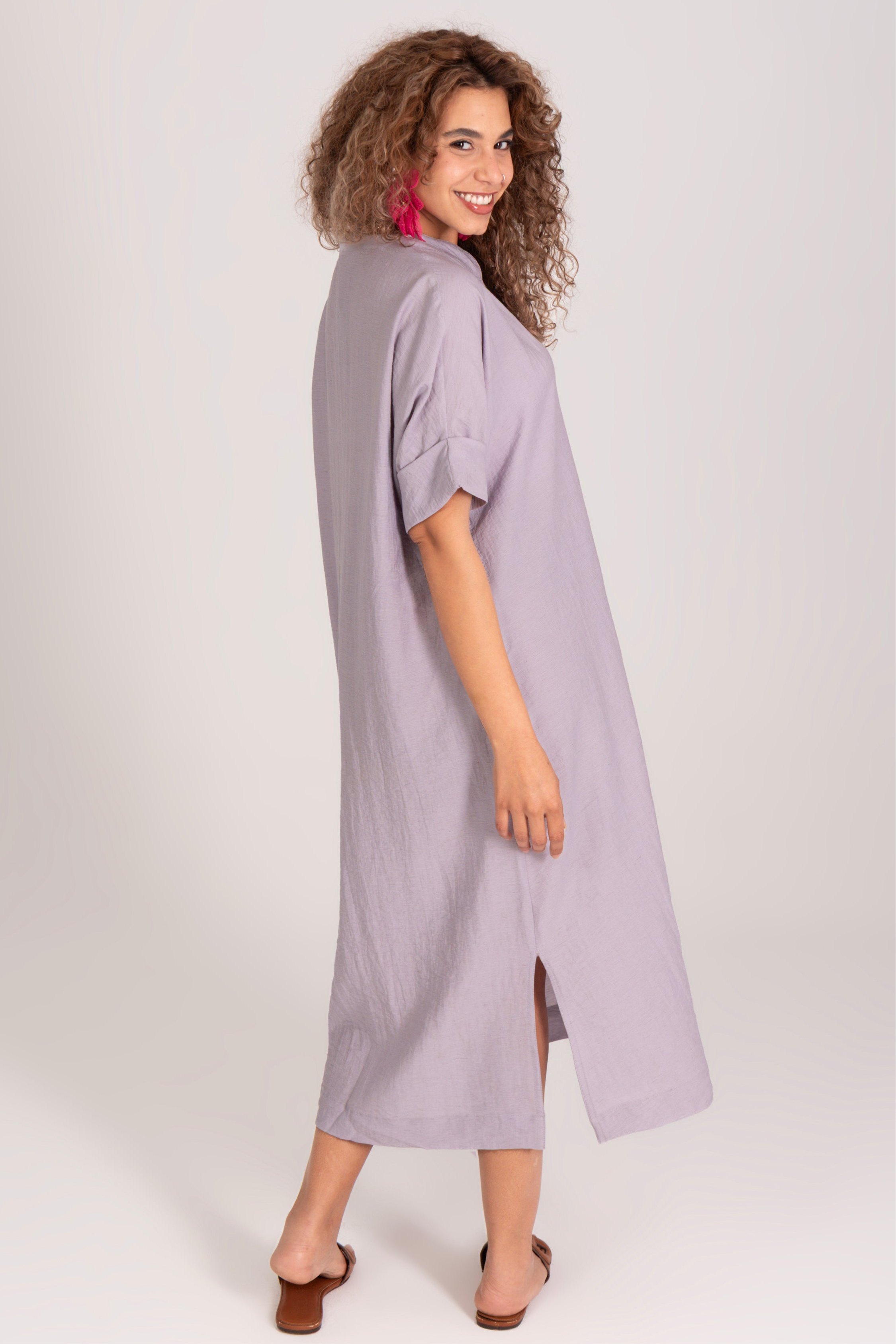 Summer Breeze Linen Dress