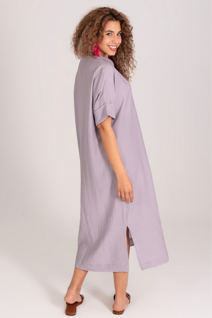 Summer Breeze Linen Dress