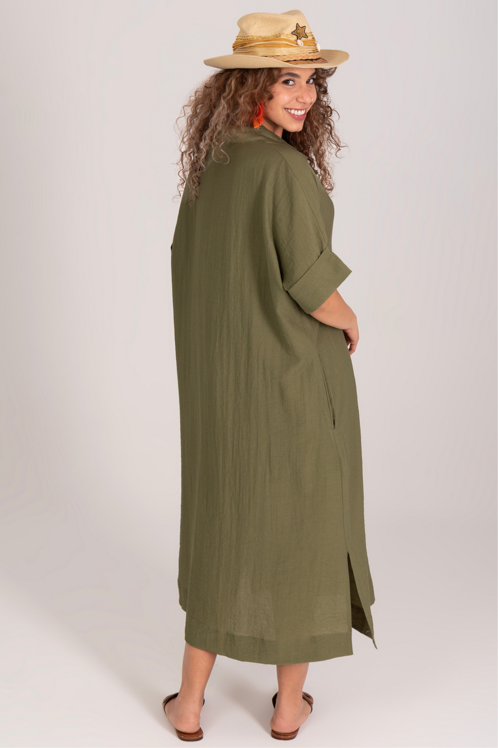 Summer Breeze Linen Dress