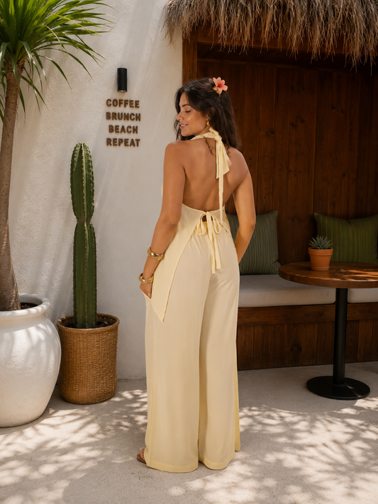 Backless vest set