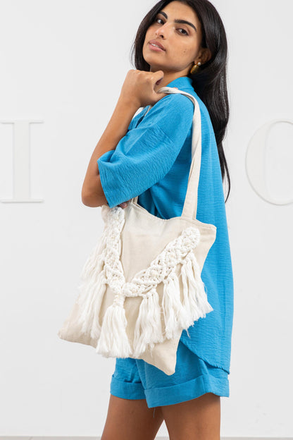 Macramé Tote bag