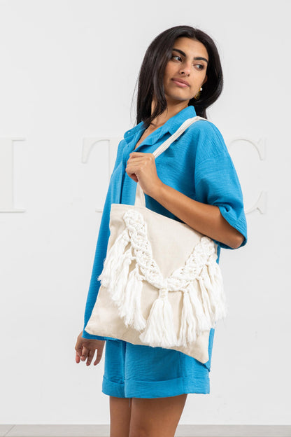 Macramé Tote bag