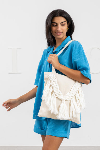 Macramé Tote bag