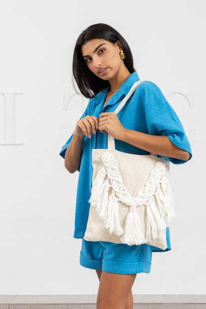 Macramé Tote bag