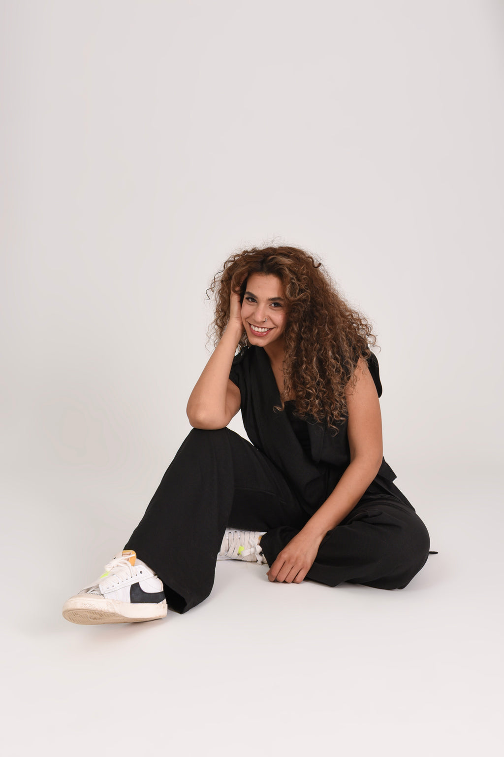 Soft Blended Linen Belted set