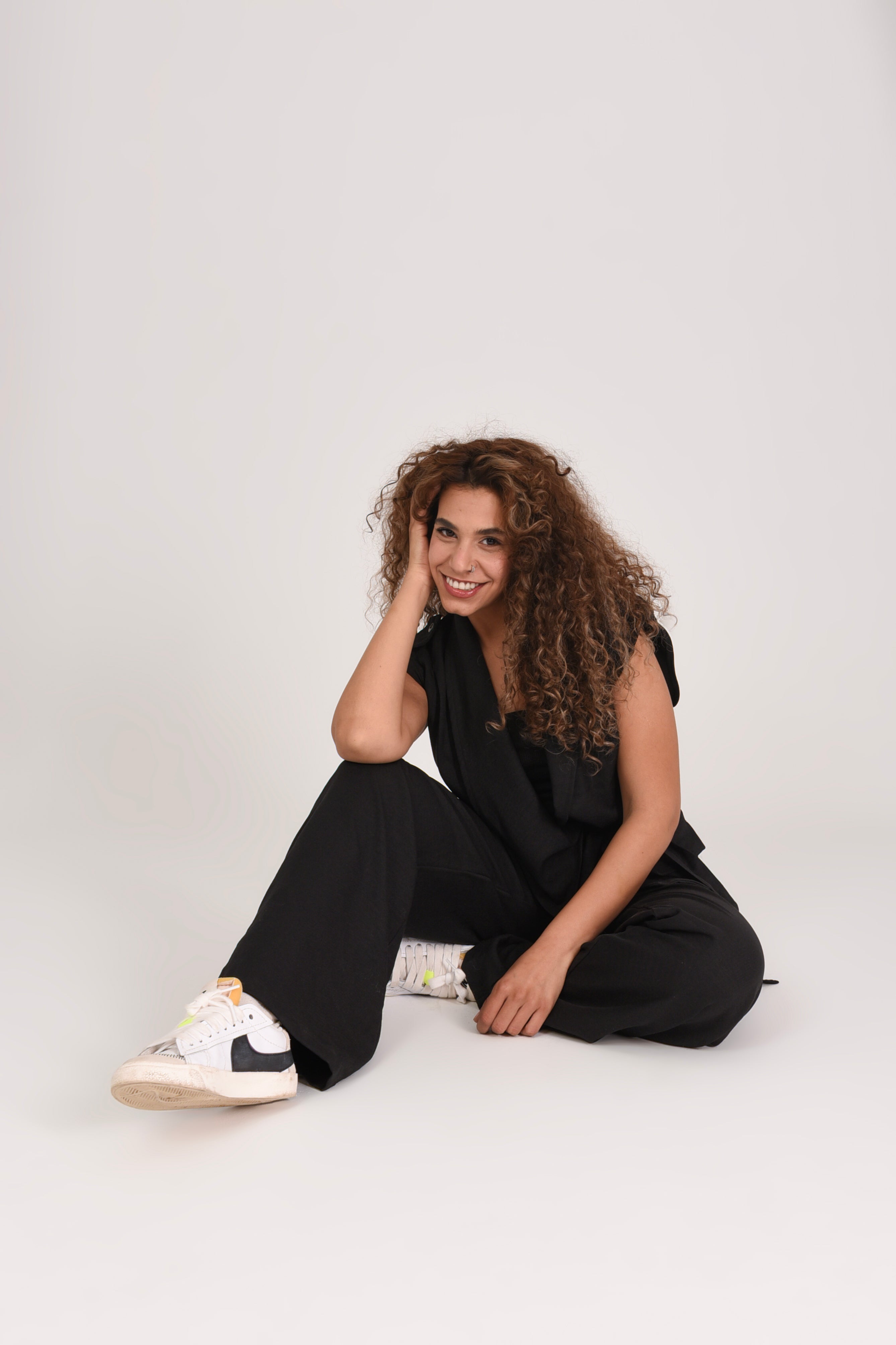 Soft Blended Linen Belted set