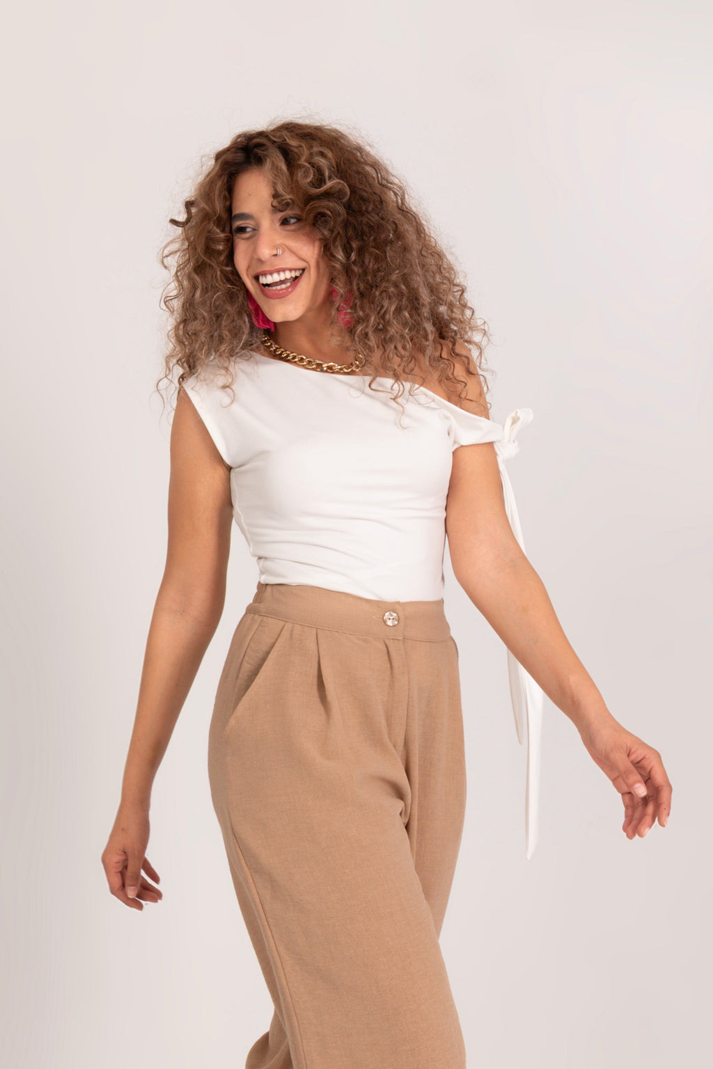 Effortless One-Shoulder Top