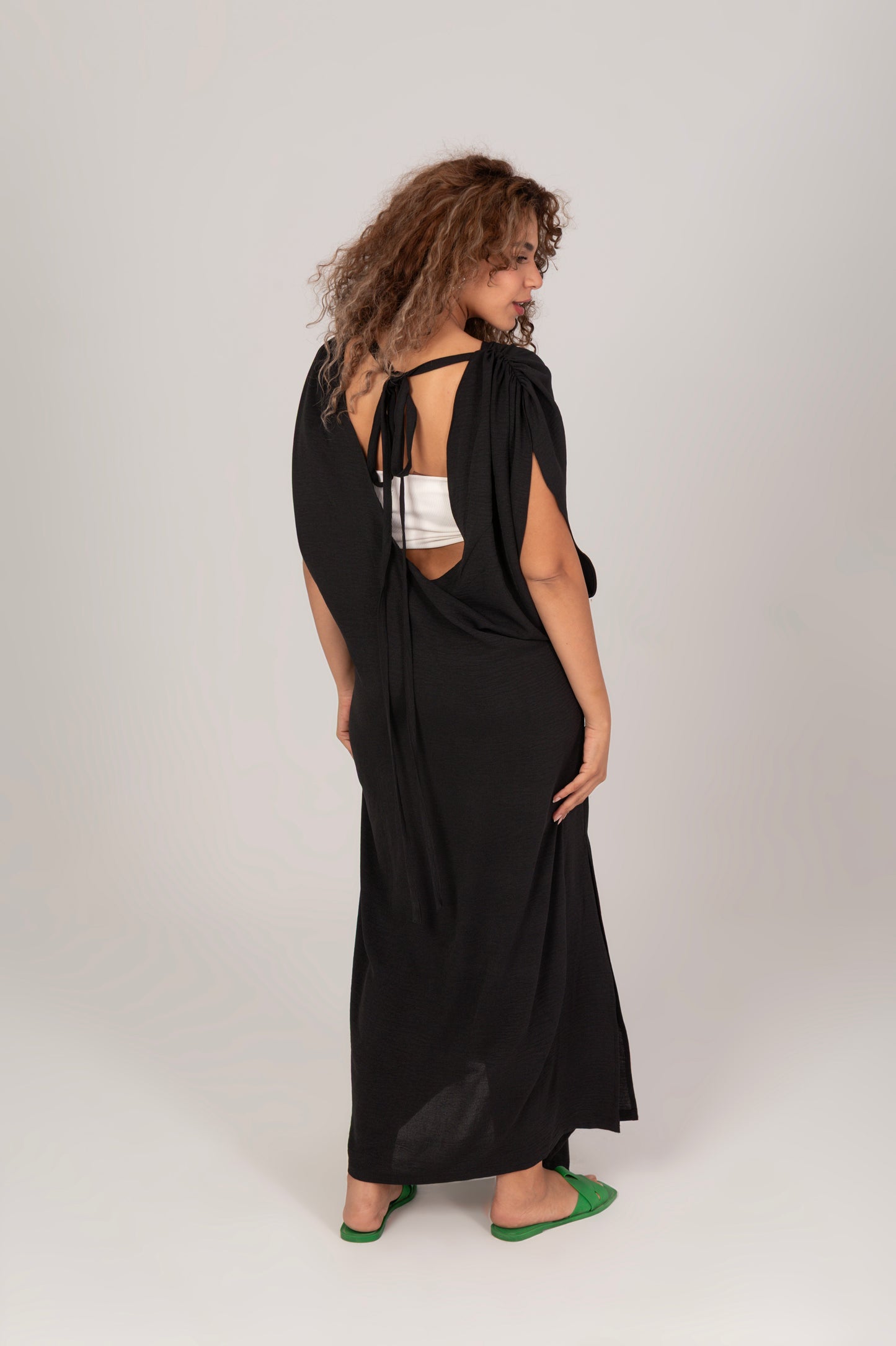 Cross Beach Dress