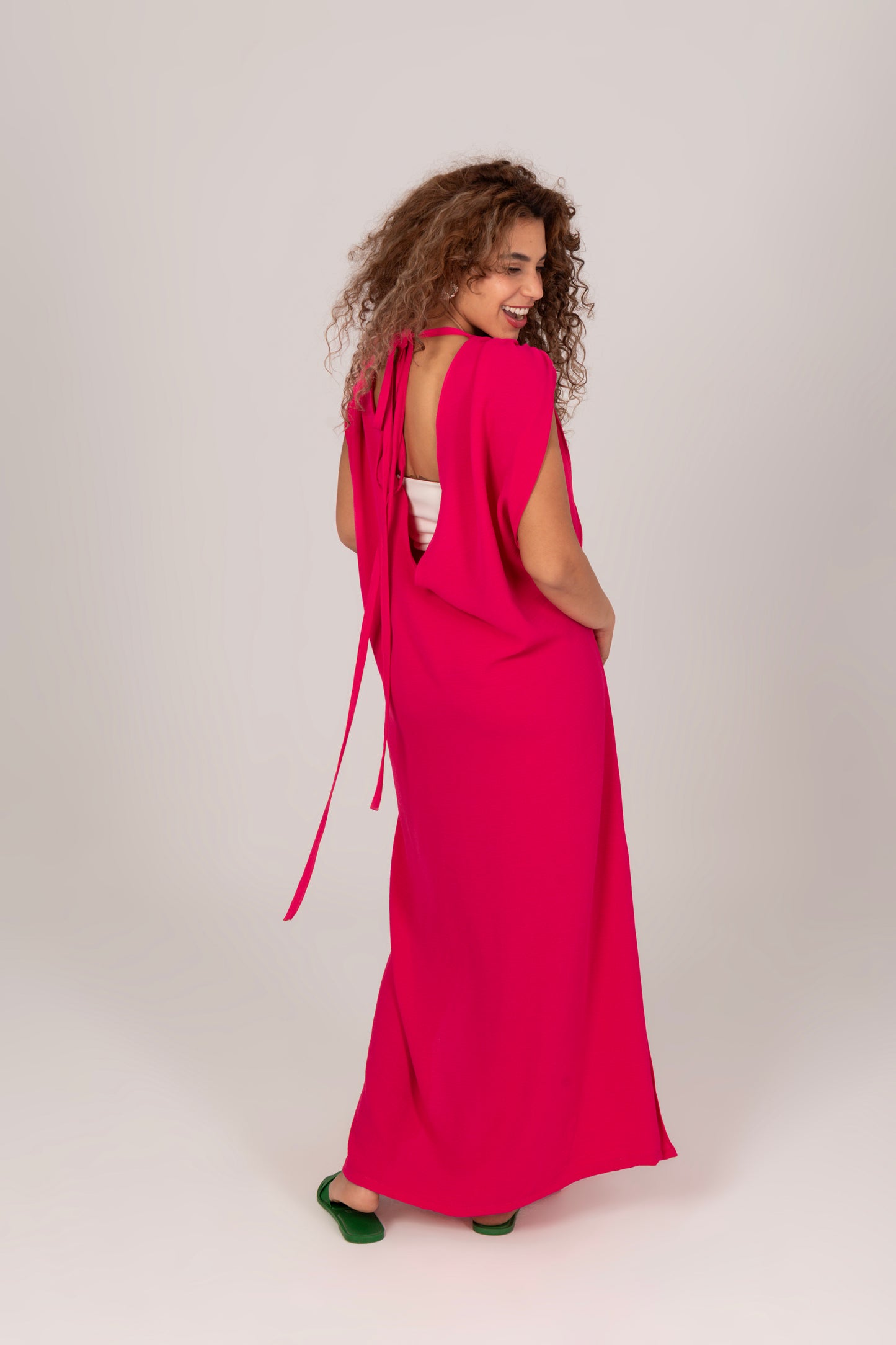 Cross Beach Dress