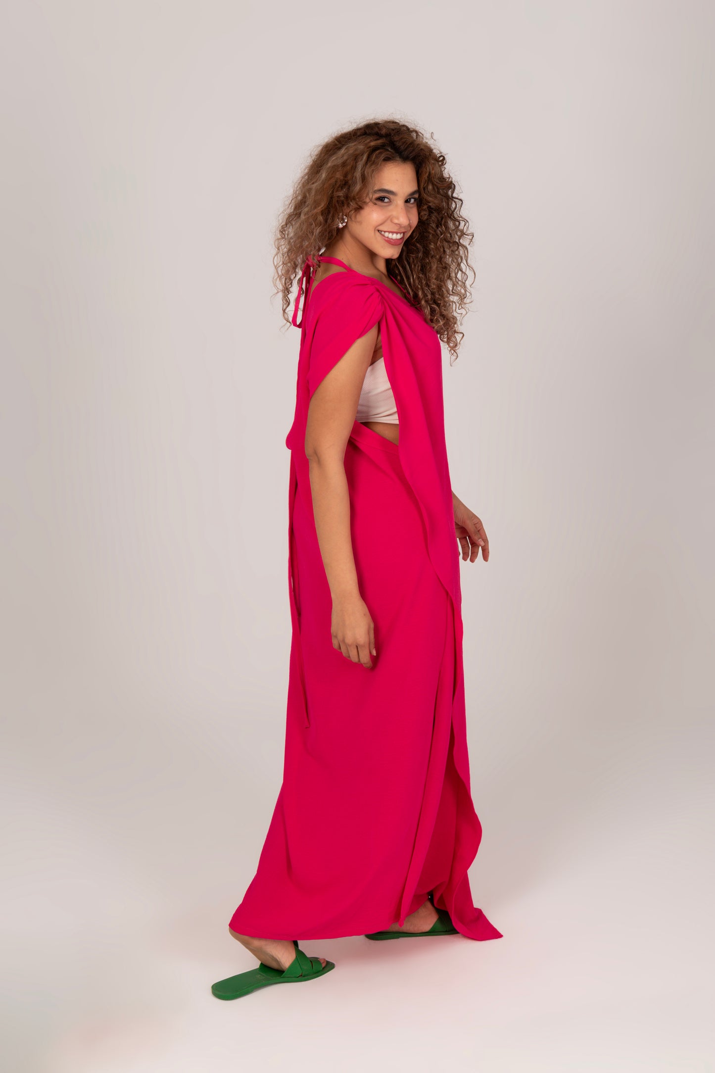 Cross Beach Dress