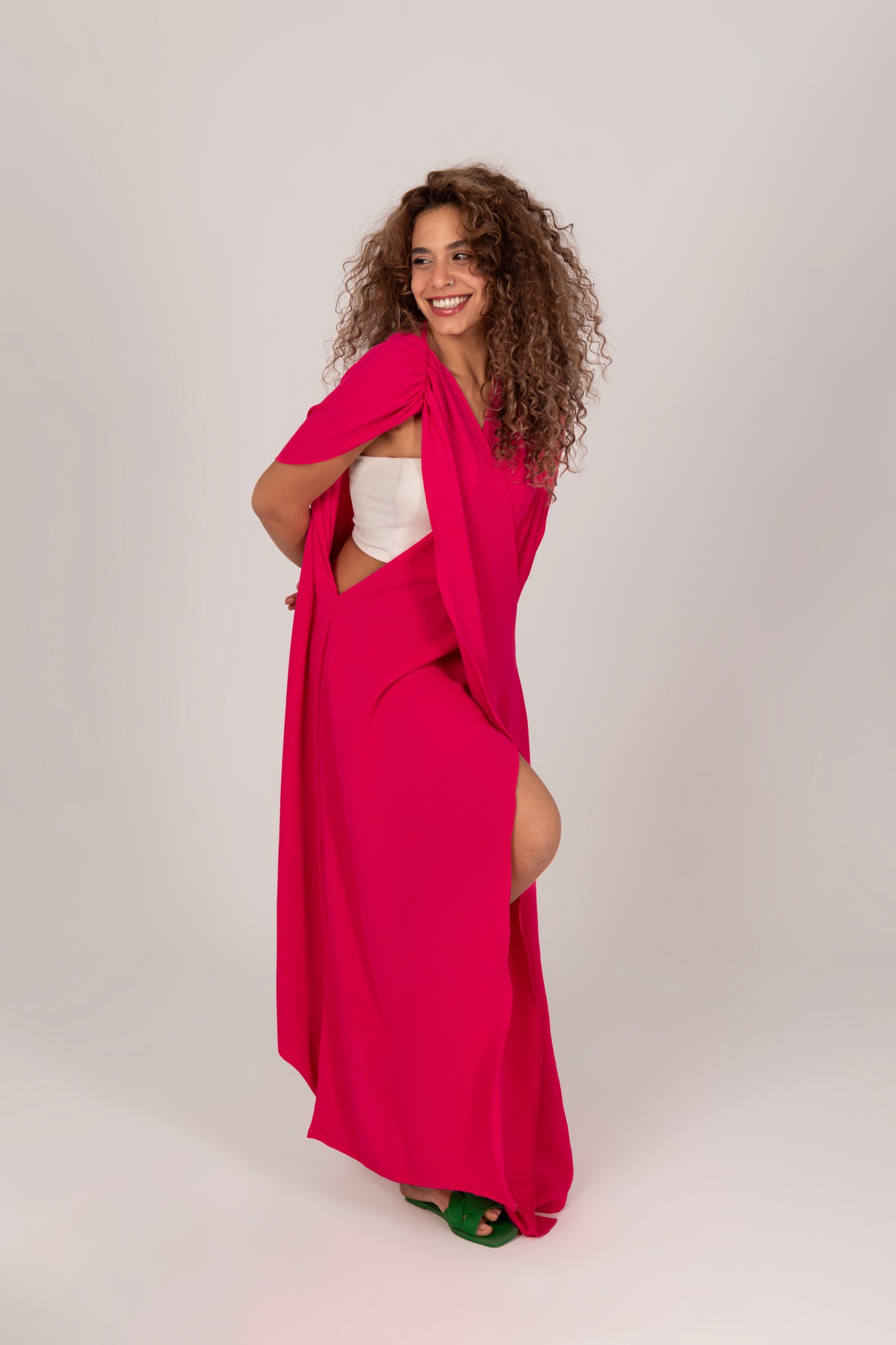 Cross Beach Dress