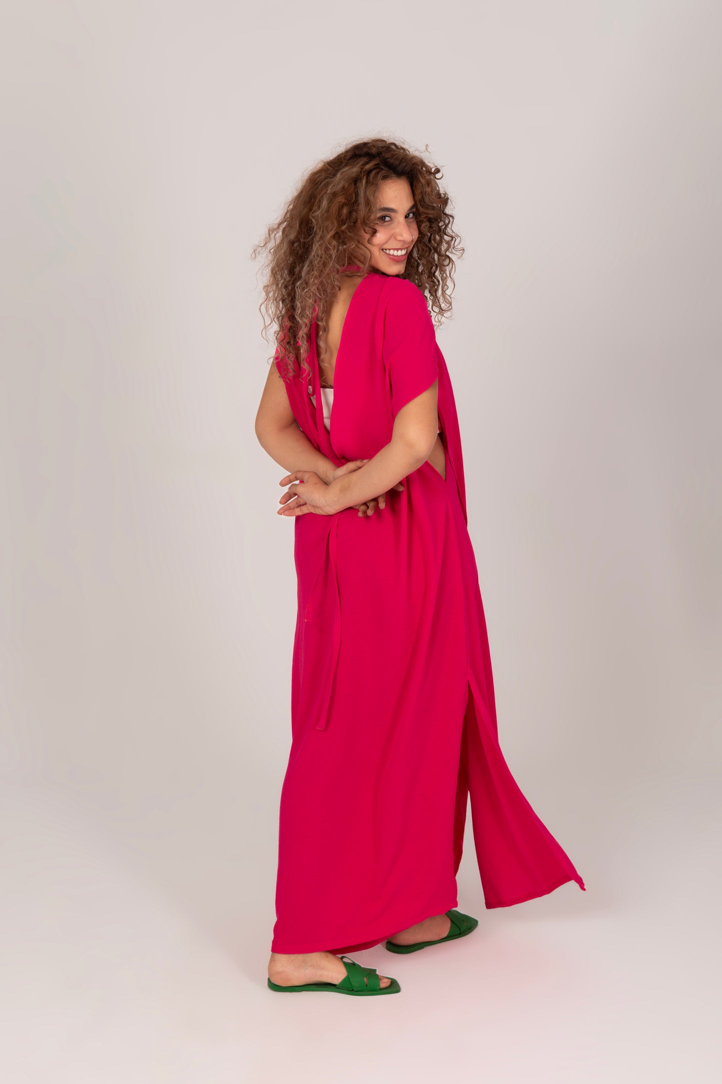 Cross Beach Dress