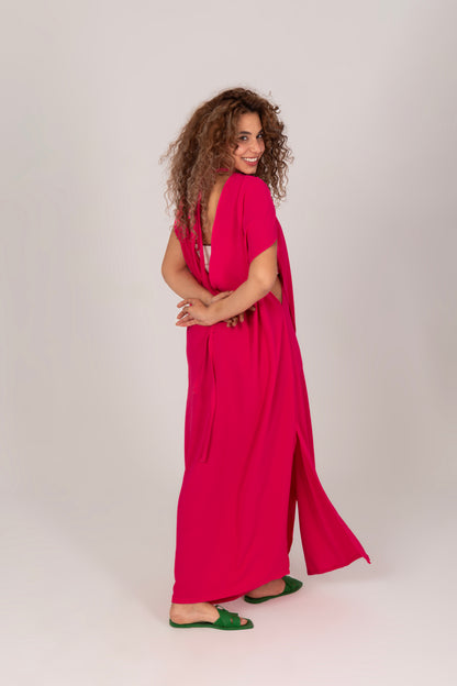 Cross Beach Dress