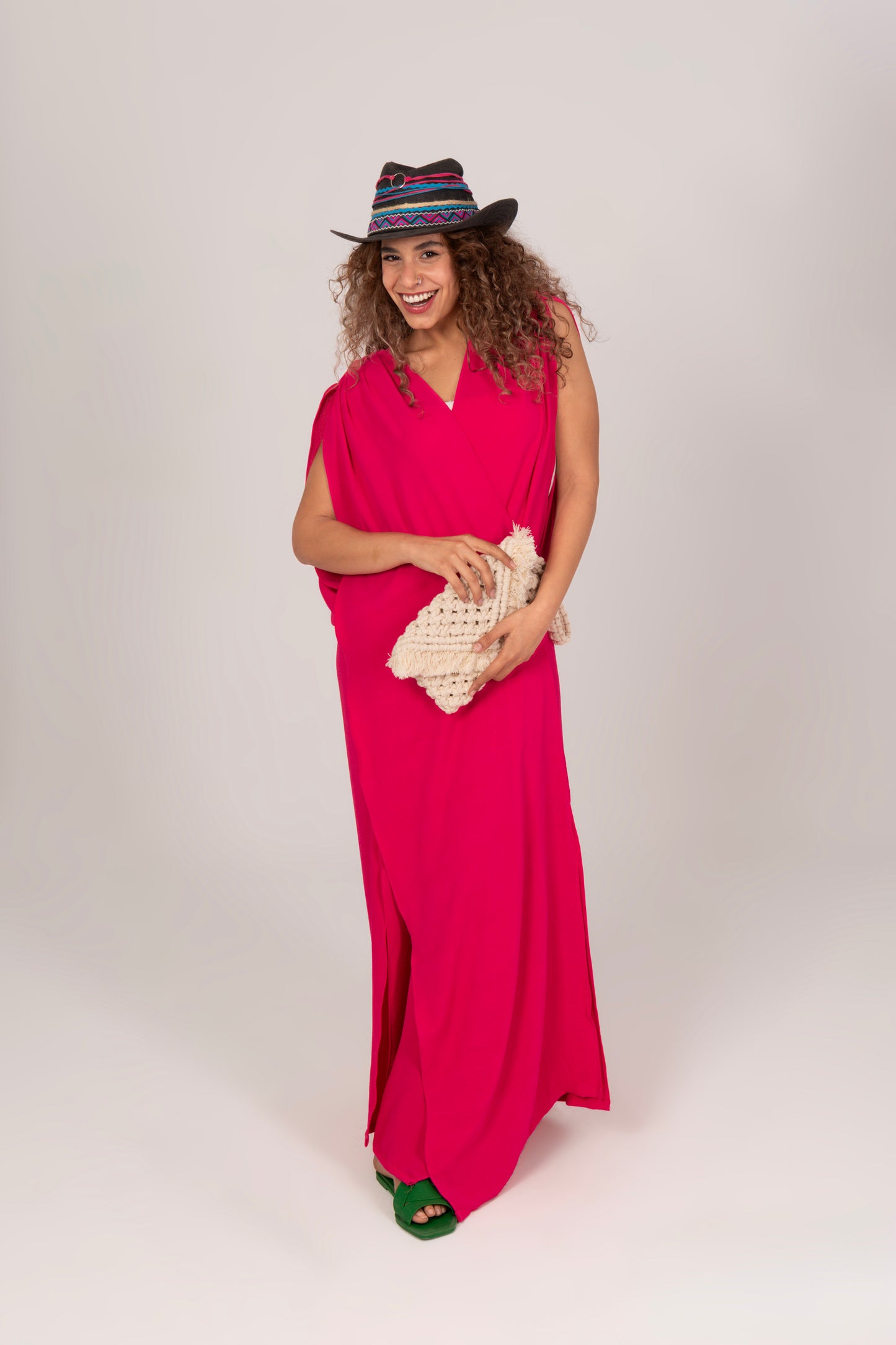 Cross Beach Dress