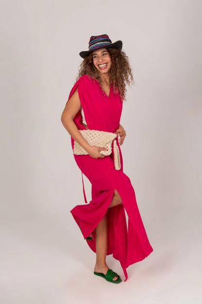 Cross Beach Dress