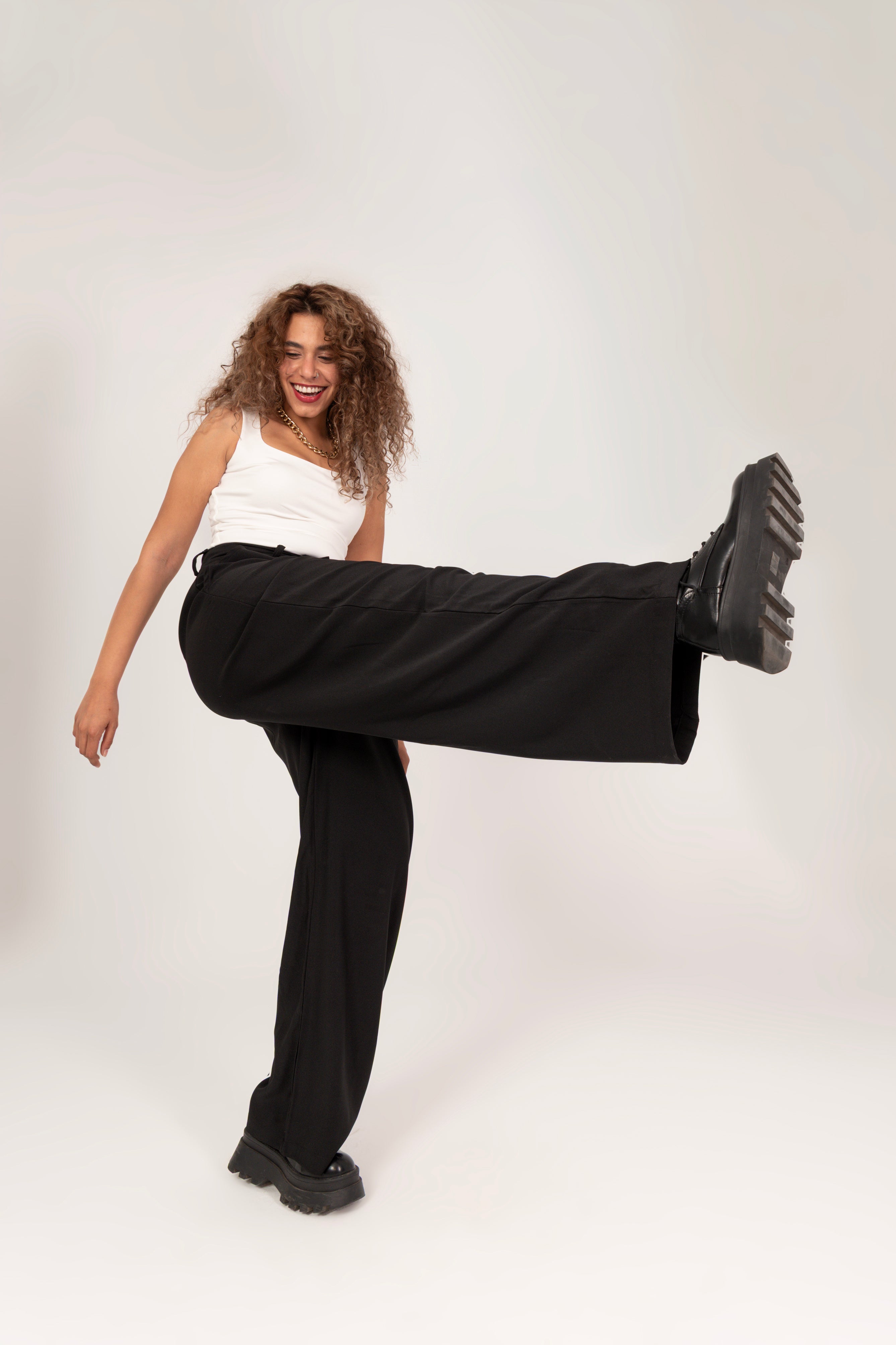 Square Neck Double Layered Tank Top