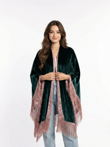 Evergreen Grace cape