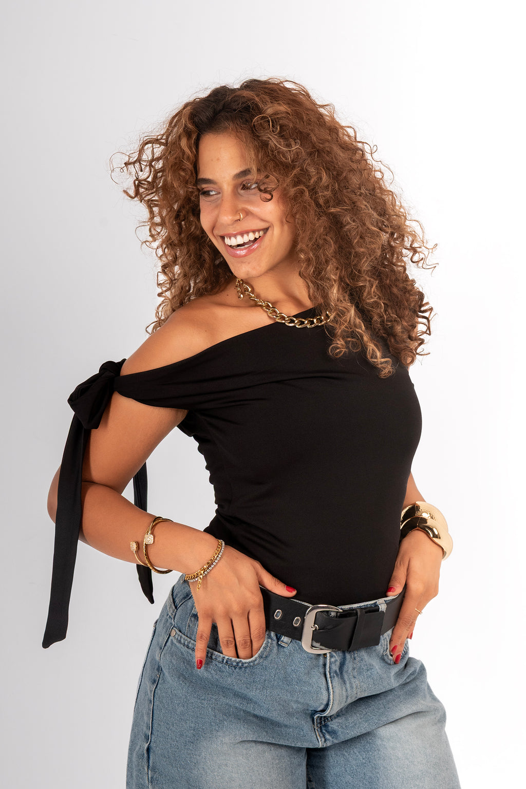 Effortless One-Shoulder Top