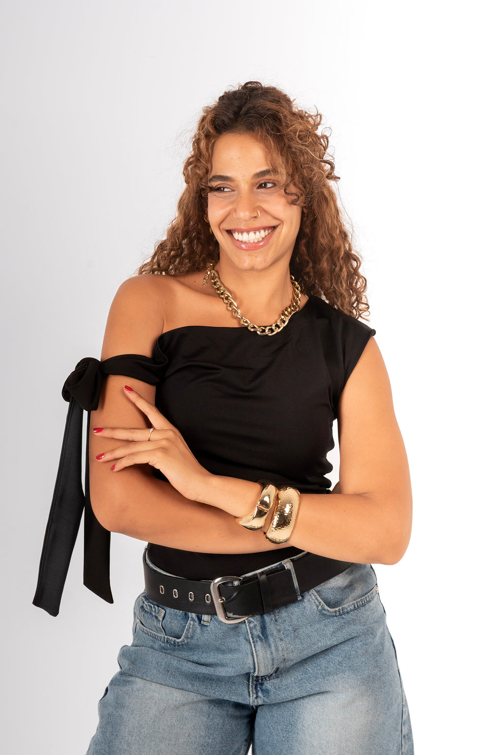 Effortless One-Shoulder Top