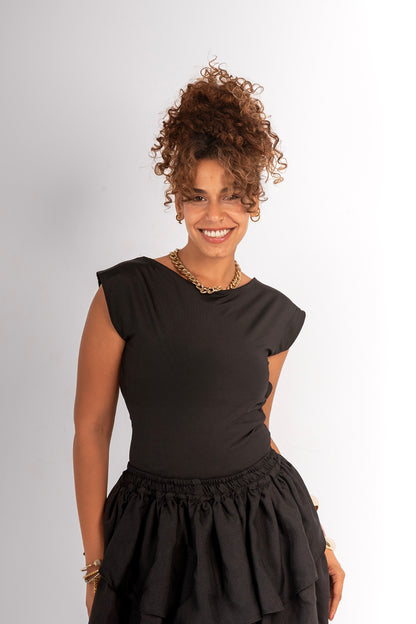 Backless top