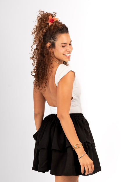 Backless top